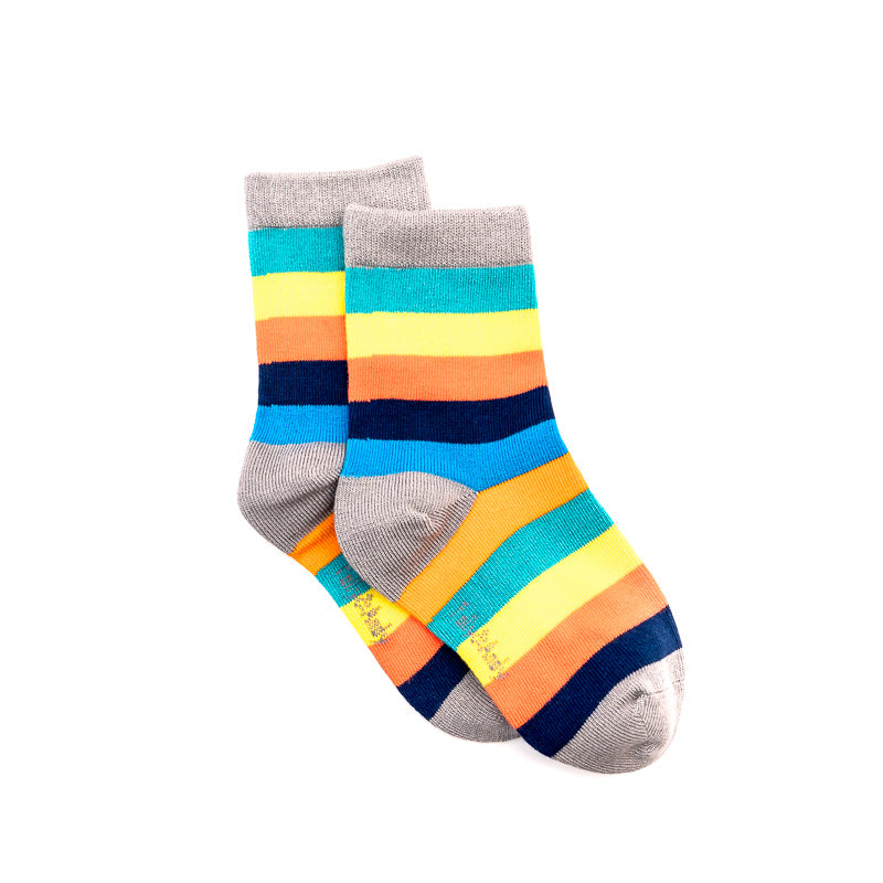 Polly & Andy Children's Socks Rainbow Stripe