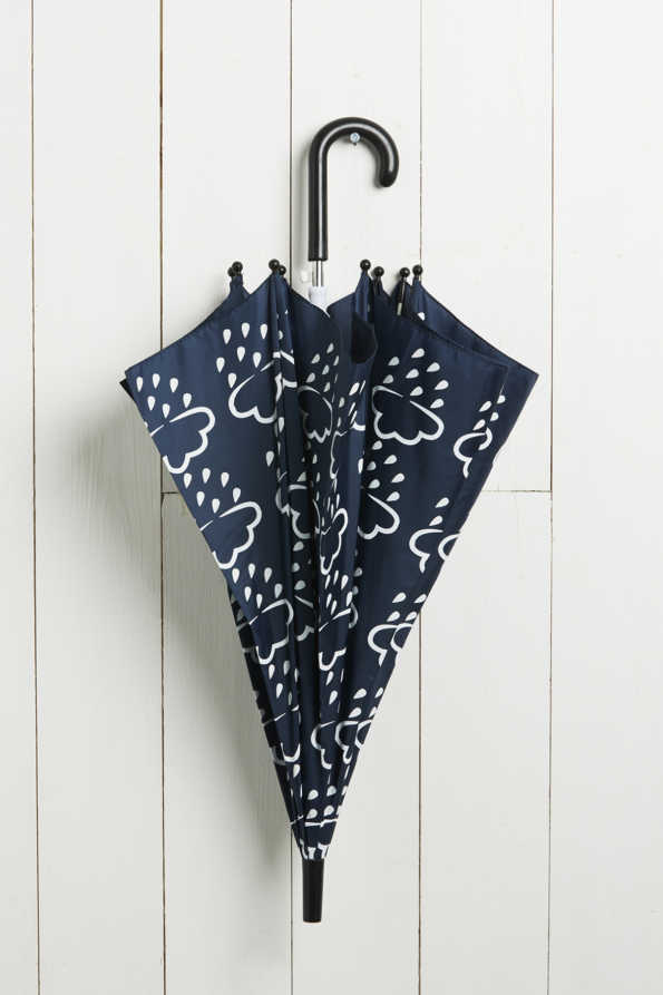 Grass & Air Colour Revealing Umbrella Navy - little-tiger-togs